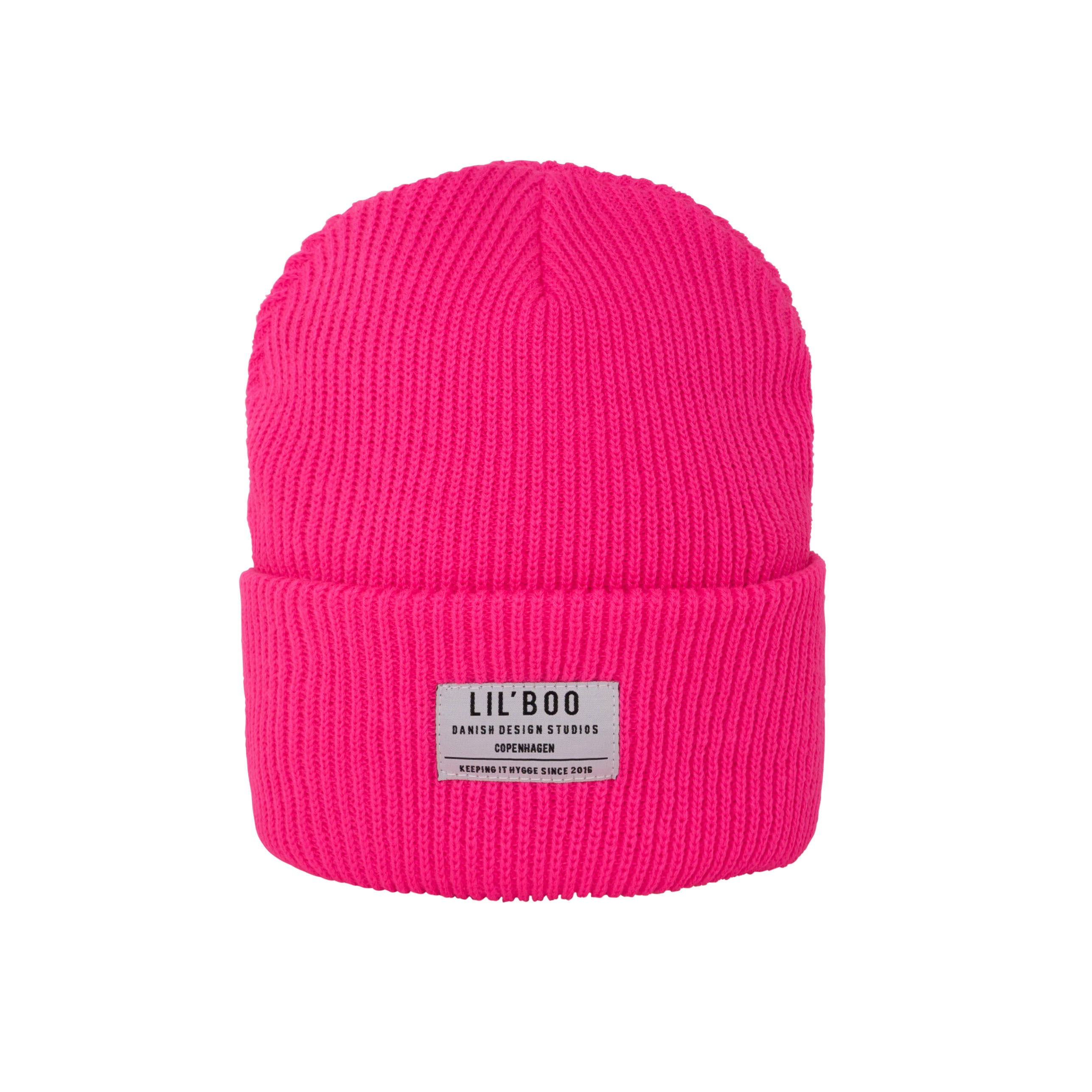 NWT‎ 2 London Fog Collection Winter Stocking Caps/Beanie Super Soft Lining Pink Sonneti London Beanie Hat | Finish Line main image 3