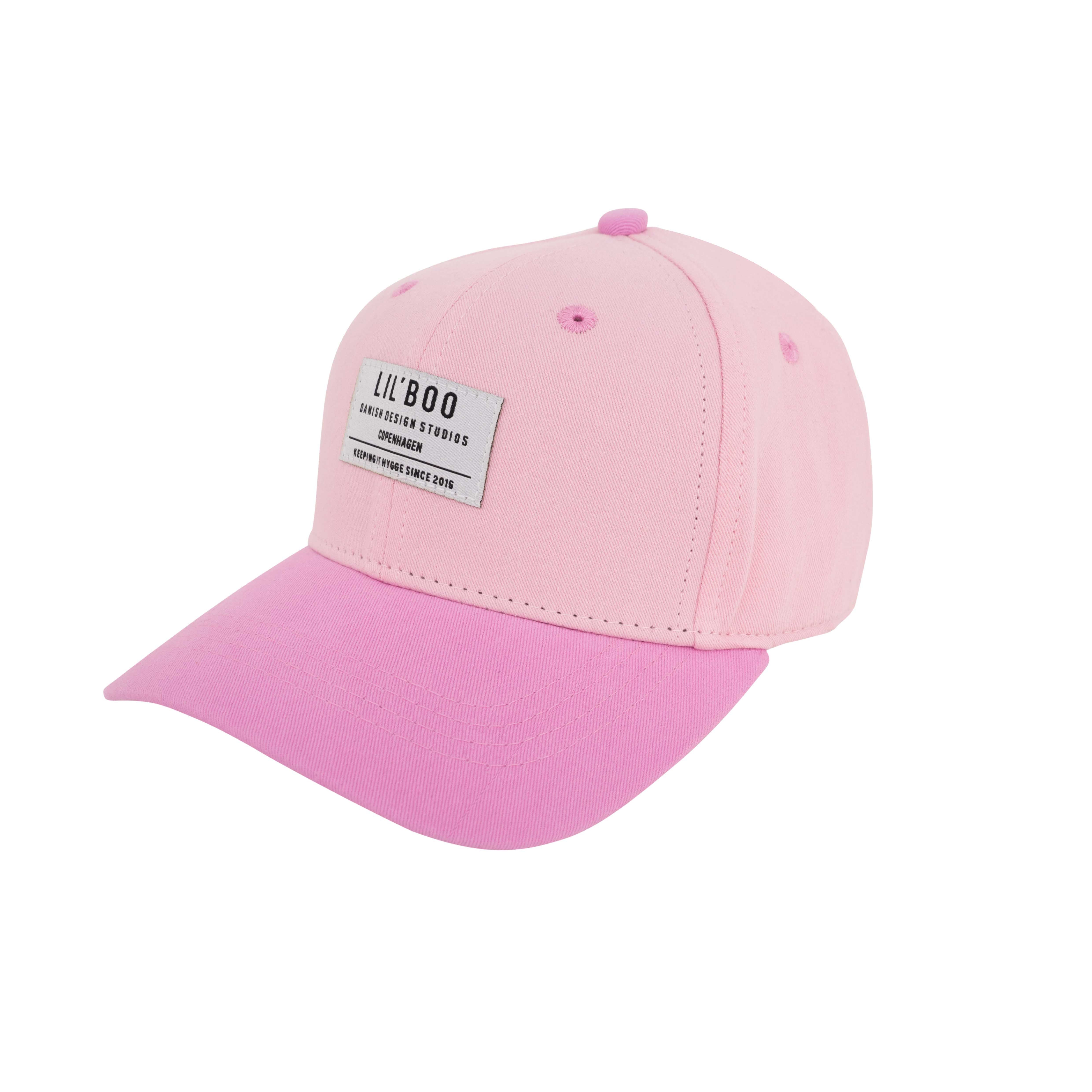 Organic Block Snapback - Pink/Purple – Lil' Boo
