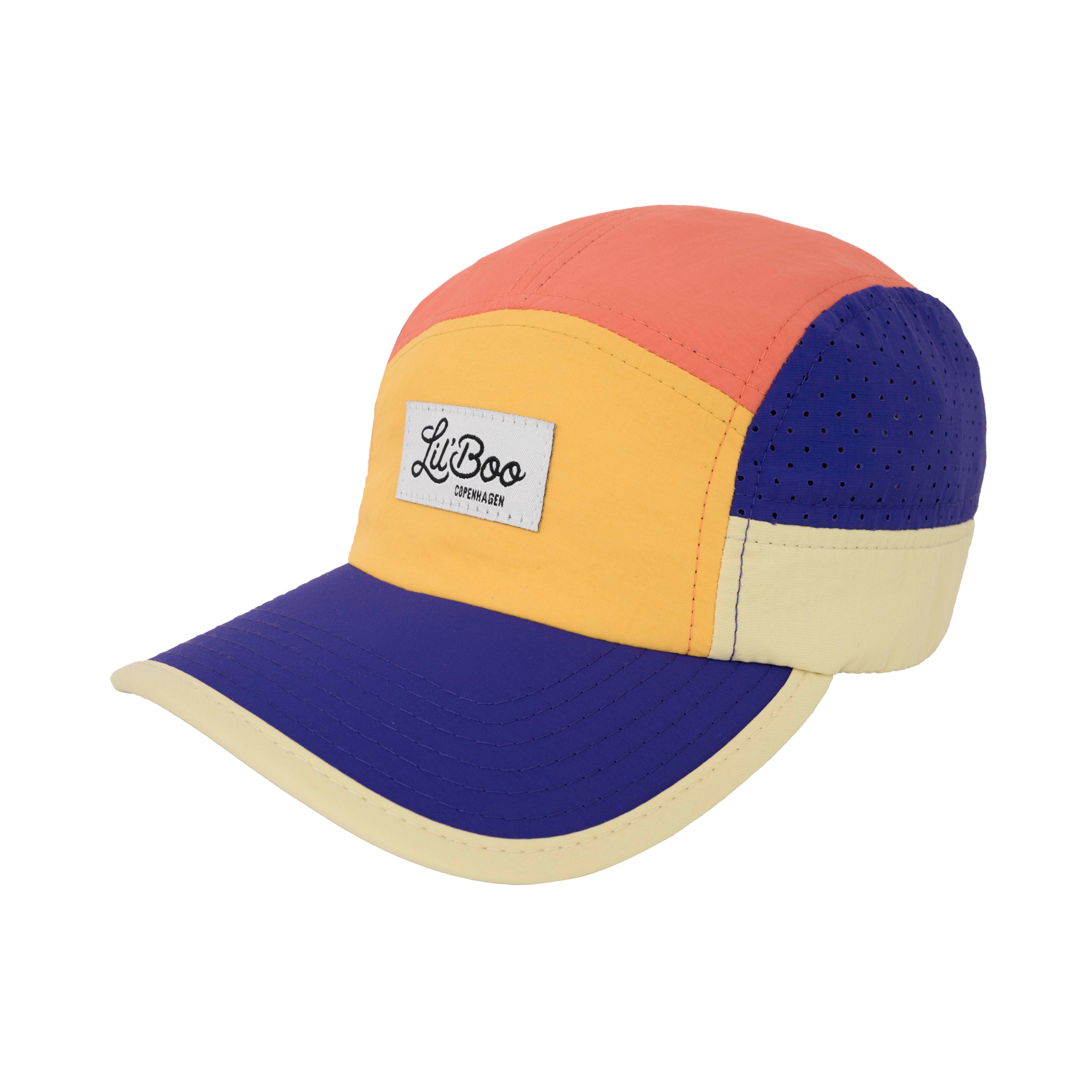 Sports Cap - Cornflower Blue/Orange – Lil' Boo