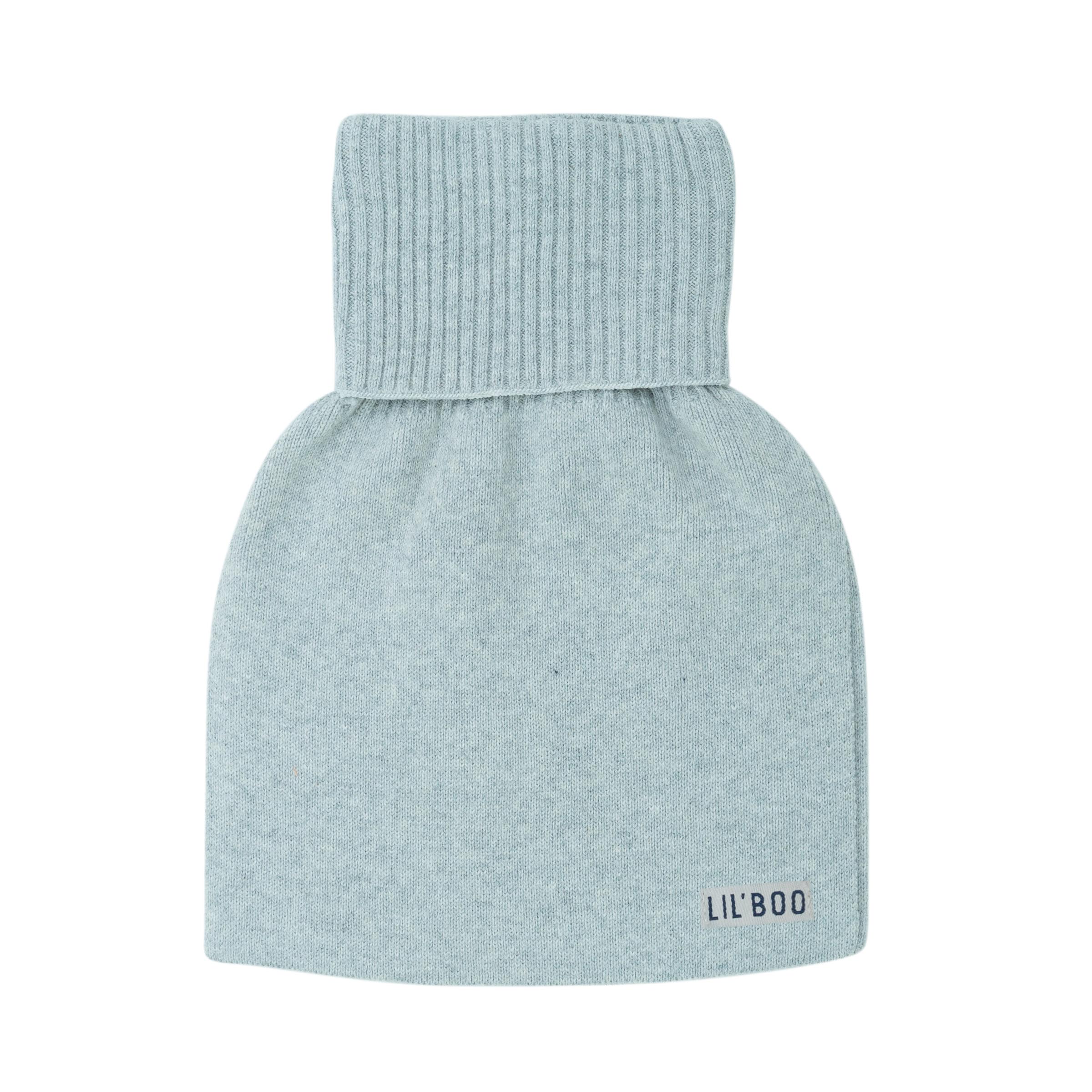 Organic Neck Warmer Light Grey Melange – Lil' Boo