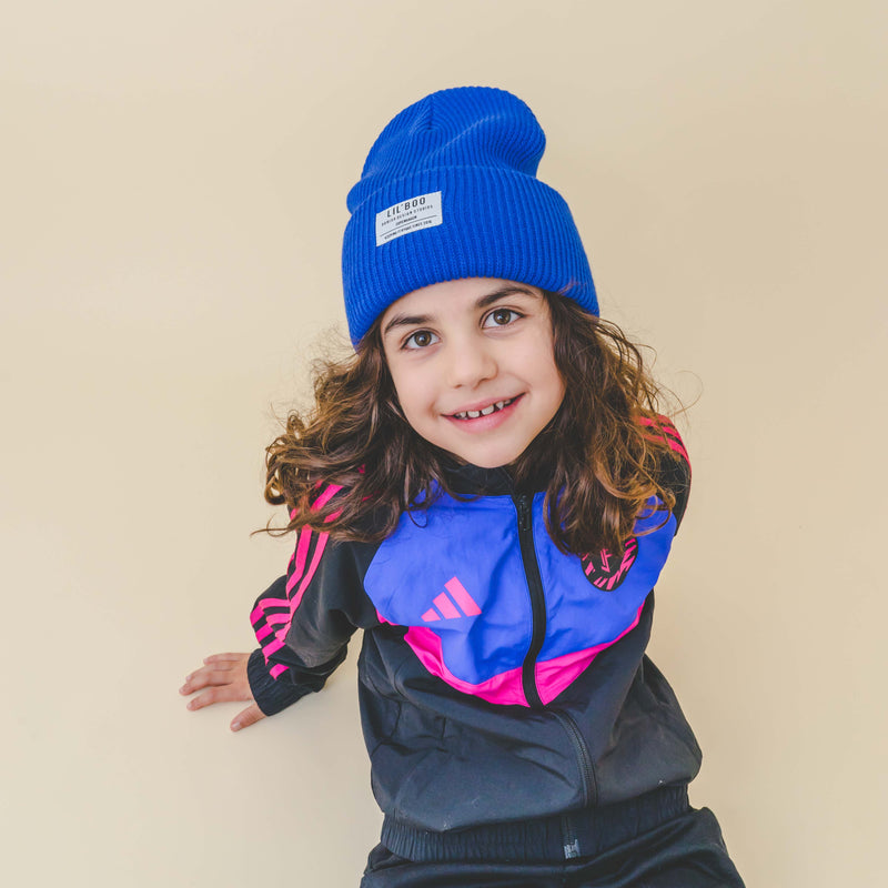 Lil’ Boo Hygge Beanie – Bright Blue