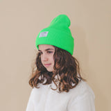 Lil’ Boo Hygge Beanie – Neon Green
