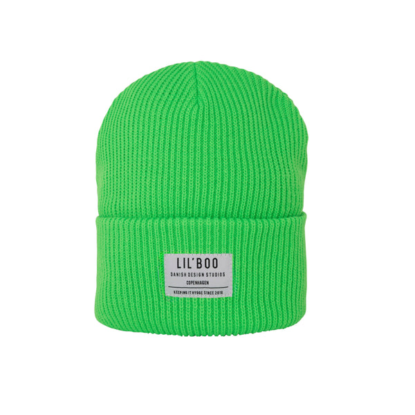 Lil’ Boo Hygge Beanie – Neon Green