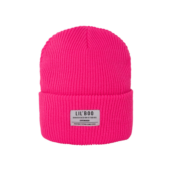 Lil’ Boo Hygge Beanie – Neon Pink