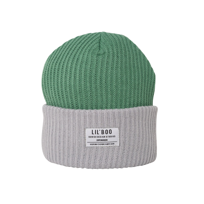 Lil’ Boo Block Hygge Beanie – Green