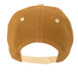 Organic Block Snapback - Brown