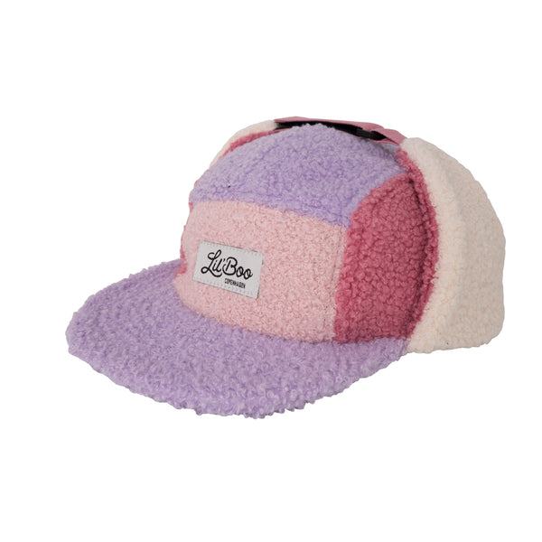 Teddy Block 5 panel - purple