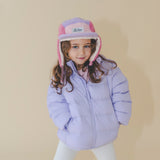 Teddy Block 5 panel - purple