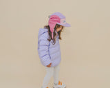 Teddy Block 5 panel - purple