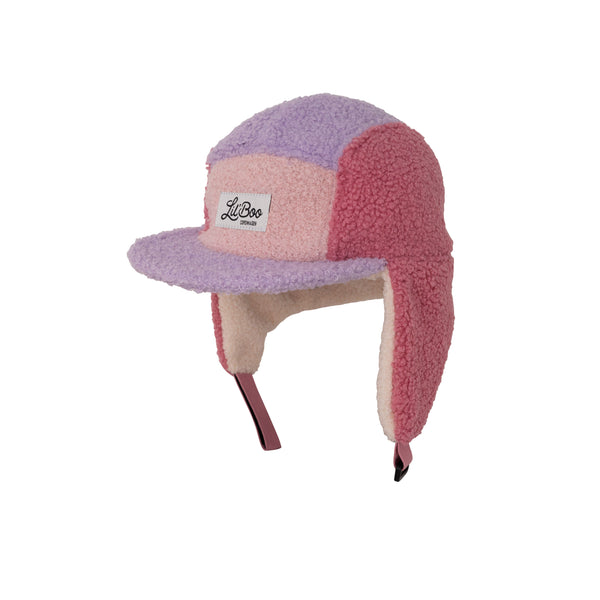 Teddy Block 5 panel - purple