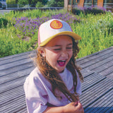 Trucker Cap - Rot/Gelb