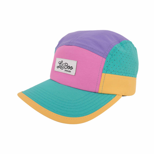 Sports Cap - Green/Purple