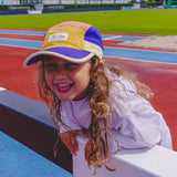 Sports Cap - Cornflower Blue/Orange