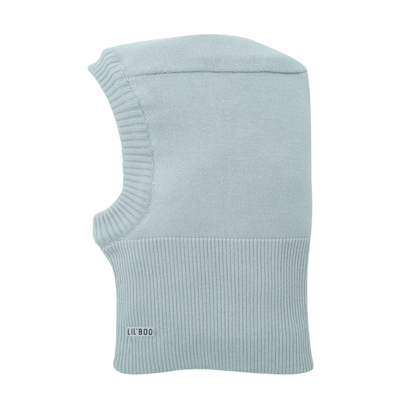 Organic Cotton Balaclava - Light Grey (Elefanthue)