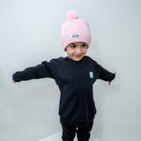 PomPom-Mütze Rosa