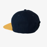 Lil' Boo Organic Snapback Cap - Marineblau/Gelb