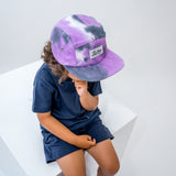 5 Panel Tie Dye - Purple (ORGANIC)