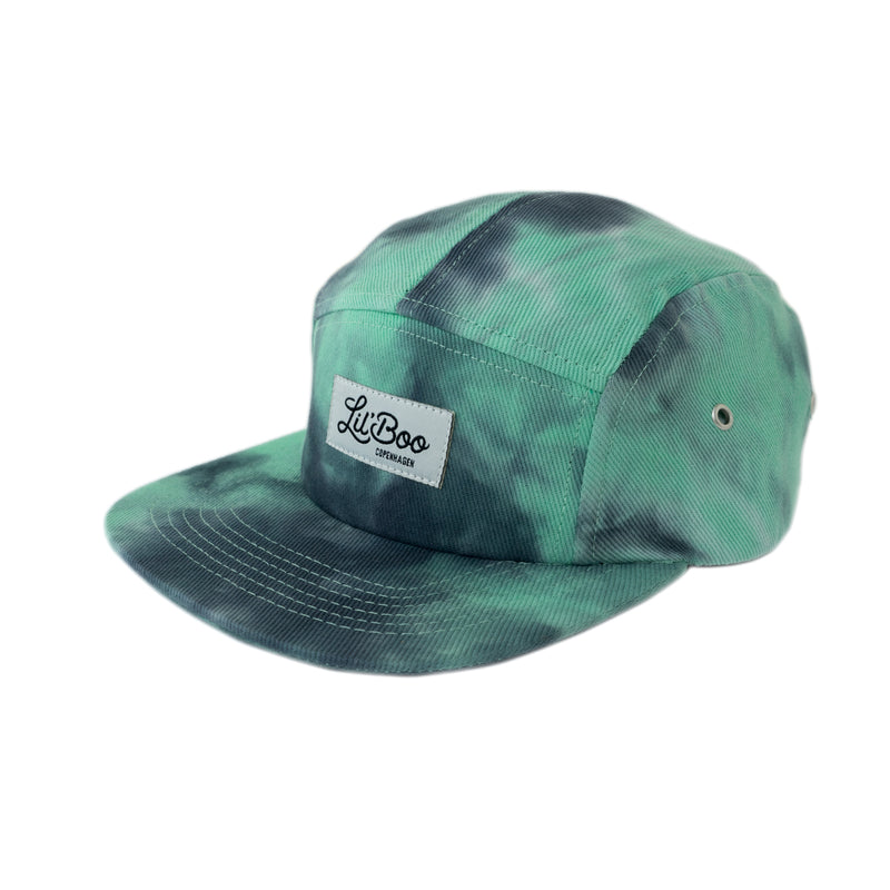 5 Panel Tie Dye - Grün (ORGANISCH)