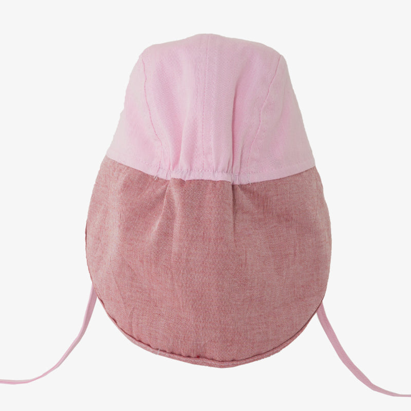Soft Baby Sun Cap (UV) - Block Pink