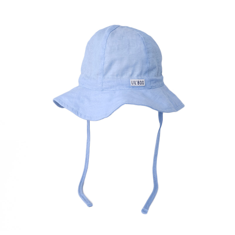 Baby-Sommermütze (UV) - Blau