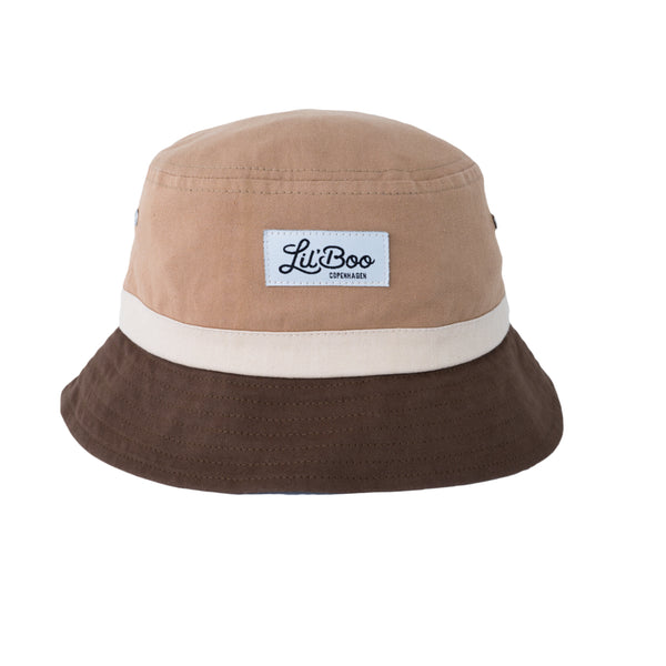 Bucket Hat Block Braun (ORGANIC)