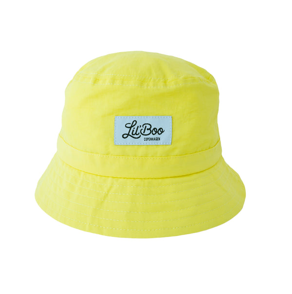 Lil' Boo Light Weight Bucket Hat - Yellow
