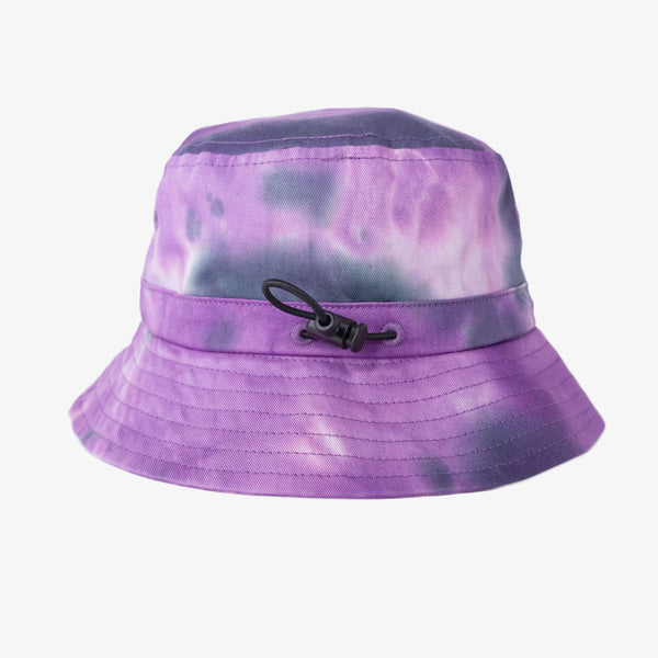 Tie Dye Bucket Hat - Purple