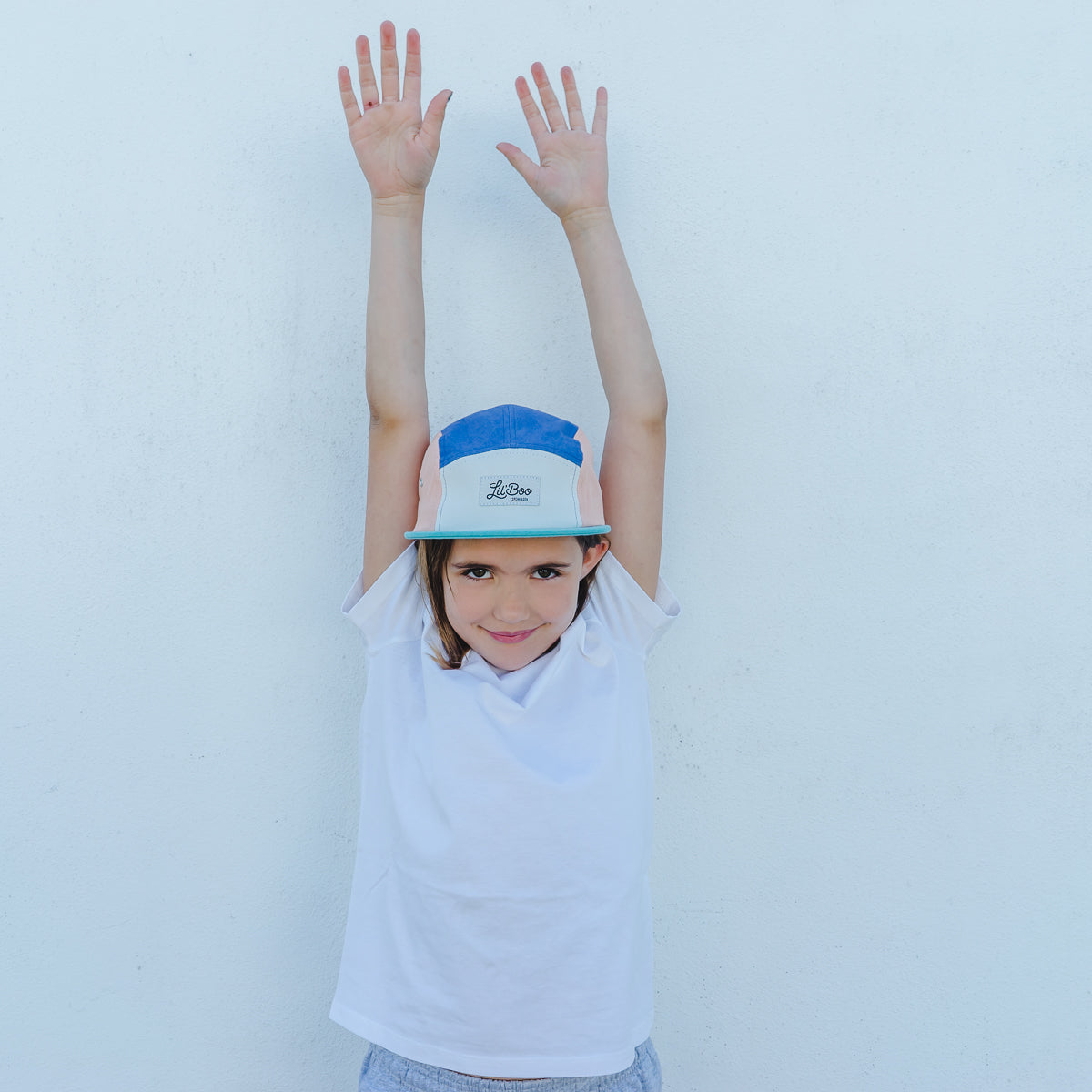 Block Peach 5 Panel (ORGANIC) – Lil' Boo