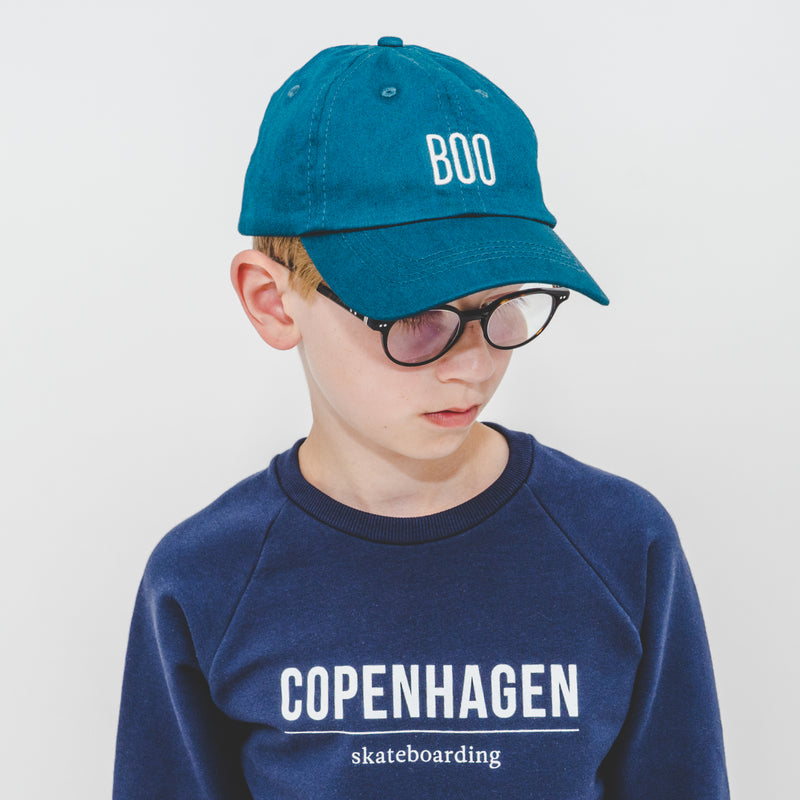 BOO Dad Cap - Blaugrün