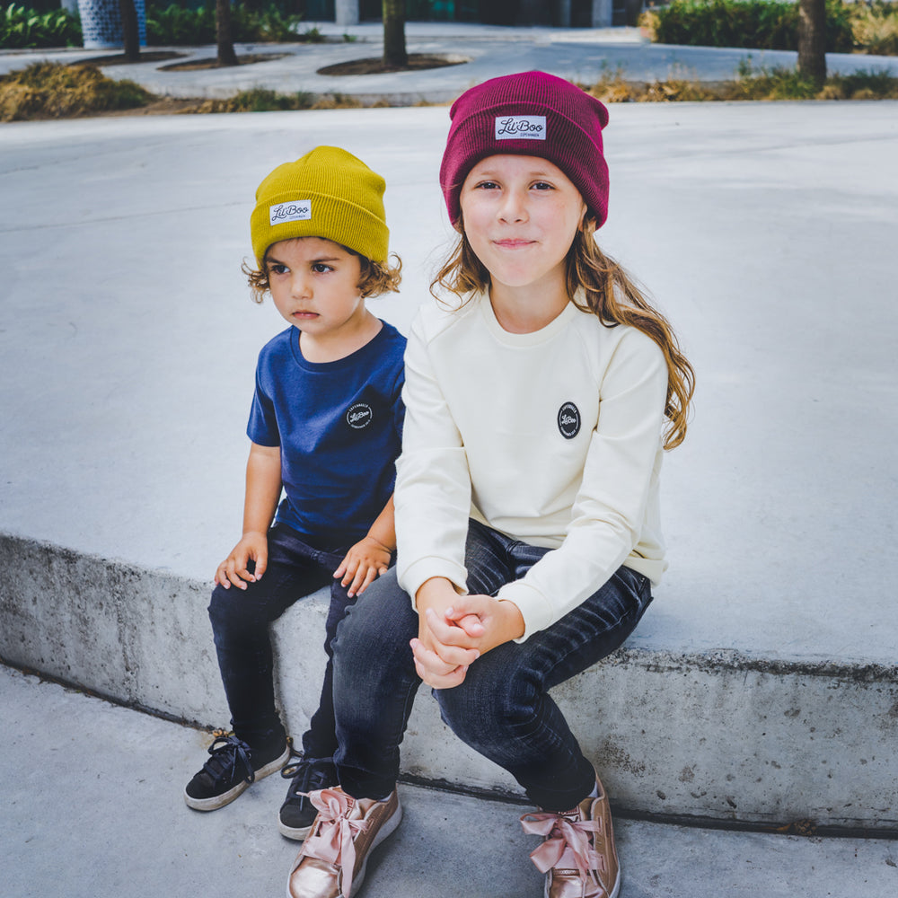 Lil' Boo Classic Beanie – Burgundy – Lil' Boo